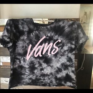 VANS crop T-shirt women’s size small